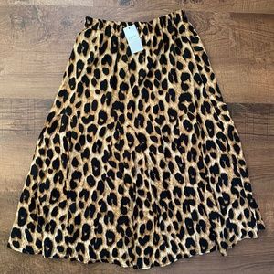 Choles leopard skirt